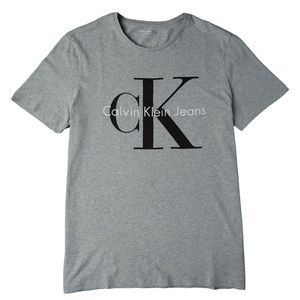 Calvin Klein Jeans Grey Logo T-Shirt